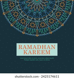 Eid Card for Ramadhan Celebration