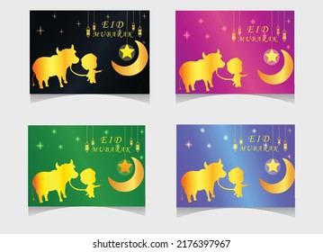 Tarjeta Eid para eid ul ajha