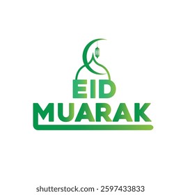Eid Celebration Background Wish Card Label icon 