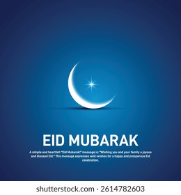 Eid concept. Eid Mubarak creative banner, poster, social media post, postcard, background, backdrop, template, greetings card, web banner, cover design etc. 