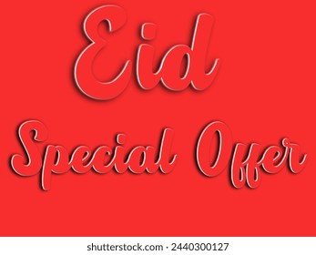 eid of discount special offer 