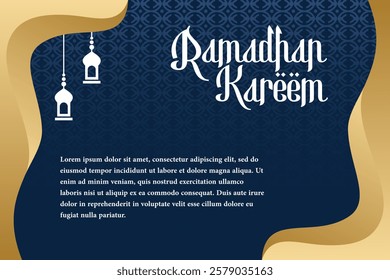 Eid festival ramadan banner Design