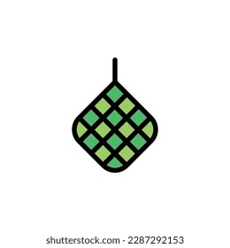 eid food vector icon filled line style. perfect use for logo, presentation, website, and more. simple modern icon design color line style
