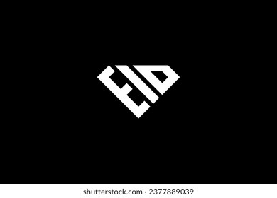 EID letter logo creative vector template