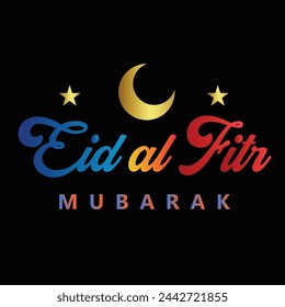 Eid Mubarak or Eid Al adha Template Design. Holy Day for Muslim and Islamic People. Vector Illustration. Suitable for poster, banner, campaign, and greeting card.