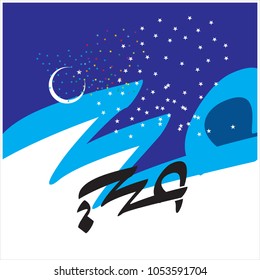  Eid Mubarak with Arabic calligraphy for the celebration of Muslim community festival
