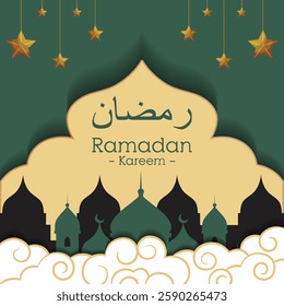 eid mubarak background with candles