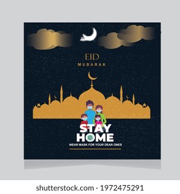 EID mubarak background design eps, EID MUBARAK SOCIAL MEDIA POST
