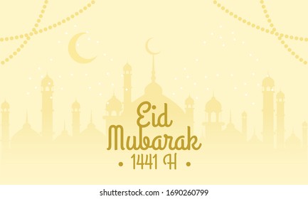 Eid Mubarak Background Islamic Day