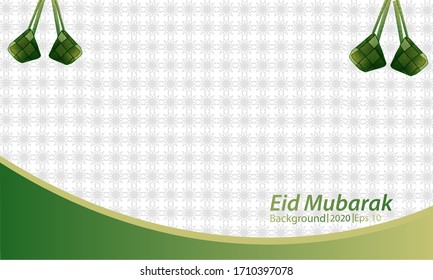 Eid Mubarak background vector with Eps 10