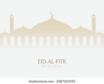 Eid Mubarak beautiful holiday card background