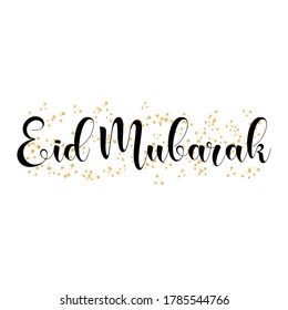 Eid Mubarak Calligraphy Vector / Illustration