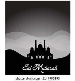Eid Mubarak, vectores de tarjetas e ilustraciones