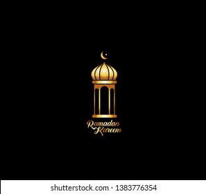Eid Mubarak celebration- Mosque. Vector illustration.