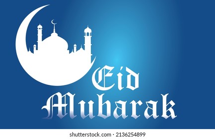 Eid Mubarak Berühmtheiten 2022, Hintergrund, Vektorgrafik