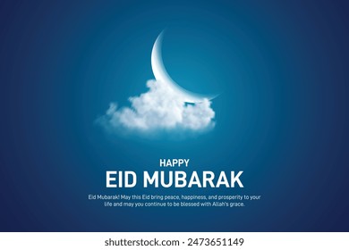 Eid Mubarak creative concept. Eid mubarak fashion cloth creative banner, poster, background, greetings card, discount banner, social media post, post card etc. Ramadan creative design.