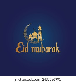 Eid Mubarak Eid day Social media post