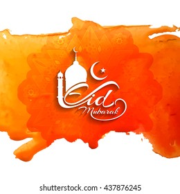 Eid Mubarak decorative background design
