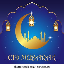 Eid Mubarak Design Background