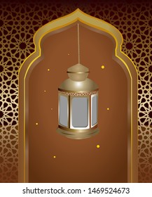 Eid Mubarak Design Background. Vector Illustration for greeting card, poster and banner.