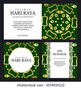 Eid mubarak design template