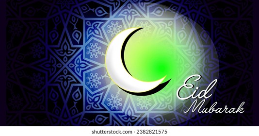 EID MUBARAK DESIGN VEKTORGRAFIK, EID AL ADHA POSTER EINZELN