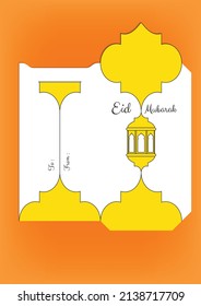Eid Mubarak Envelope for Ramadan Celebration