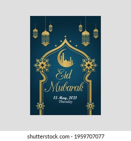 Eid mubarak flyer design 2021 | eid mubarak wishes | eid-ul-fitr