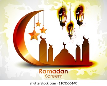 Eid Mubarak greeting Card Illustration, ramadan kareem vector for banner, poster, background, flyer,illustration, brochure.