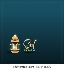 Eid Mubarak greeting Card Illustration, for banner, poster, background, flyer,illustration, brochure and sale background