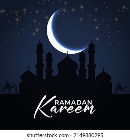 Eid Mubarak greeting Card Illustration, ramadan kareem vector for banner, poster, background, flyer,illustration, brochure and sale background