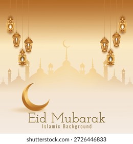 Eid Mubarak Tarjeta de felicitación Pro