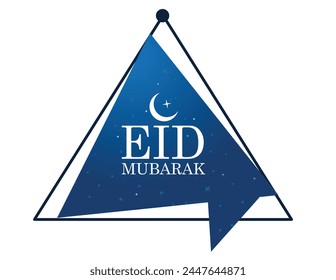 Eid Mubarak Gruß Vektorillustration, Ramadan Kareem Vektorgrafik, Wünsche für islamisches Fest für Banner, Poster, Hintergrund, Flyer, Illustration, Broschüre und Verkaufshintergrund.