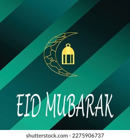 Eid Mubarak greetings background, Elegant element for design template, a place for text greeting card, and banner for Ramadan Kareem.