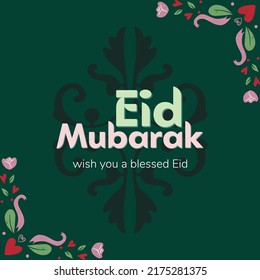 Eid mubarak, eid greetings, eid celebration, eid vector