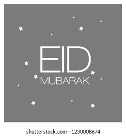 Eid Mubarak Illustration Vector file.