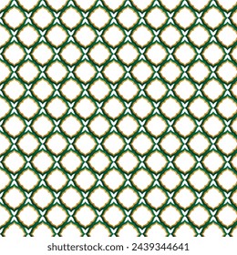 Eid Mubarak Islamic Arabic ornamental Seamless Moroccan Lattice Background Pattern Ramadan Traditional Mosque Green and Golden gradient Shape Hex color background Arabic Mosque Window Motif. Moroccan 