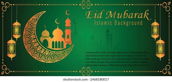 Eid Mubarak and Islamic Background 