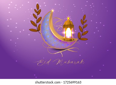 Eid Mubarak islamischer Hintergrund