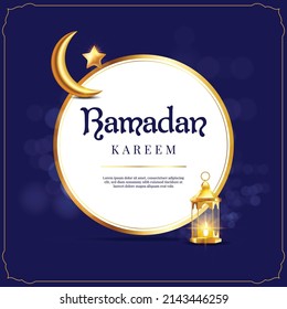 Eid Mubarak islamic design crescent Moon, eisendesign