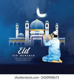 Eid Mubarak Islamic holiday 2024