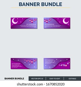 Eid Mubarak is an Islamic holiday throughout the world. This islamic banner can be used for social media, advertising, campaign and others.