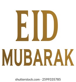 Eid mubarak Islamic lettering typography Calligraphy design