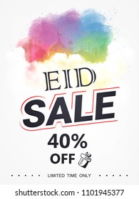 Eid Mubarak Islamic vector design greeting card template,doodle wth arabic calligraphy ,beautiful illuminated arabic lamp and hand drawn calligraphy lettering for Saudi Arabia and muslim festival EID