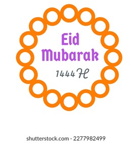 Símbolo de diseño del logo Eid mubarak vector lebaran idul fitri