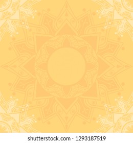 
Eid mubarak lotus background vector