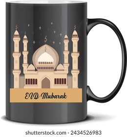 Eid Mubarak Mog Design,Looking Nice and Premium,Lovely Mug Design.