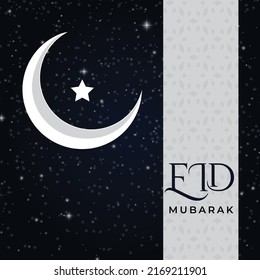 Eid Mubarak post banner template 
