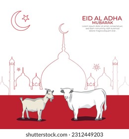 
Eid Mubarak post design - Islamic design - Islamic  background - Eid ul Adha, Eid al Adha Design _eid ul fitr _ social media post design, Poster, banner
