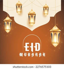 Eid Mubarak and Ramadan Kareem instagram and Facebook post template